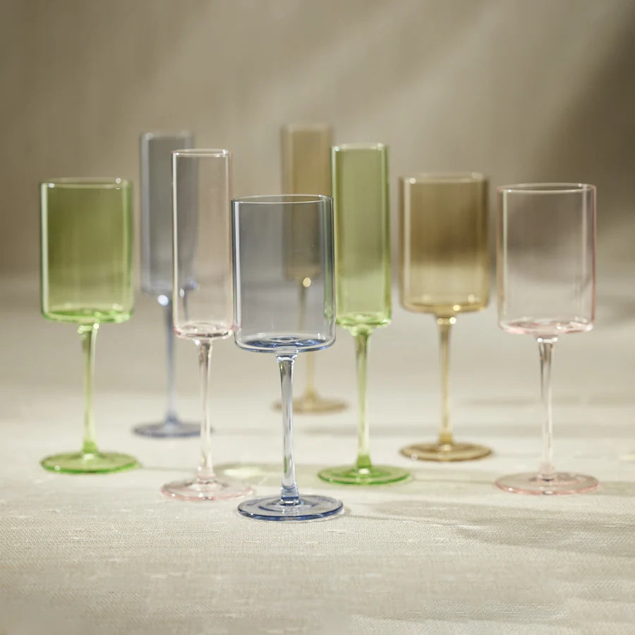 Fruttuoso Colored Wine Glasses