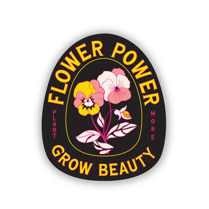 Flower Power Sticker