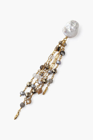 Stone Shower Earrings