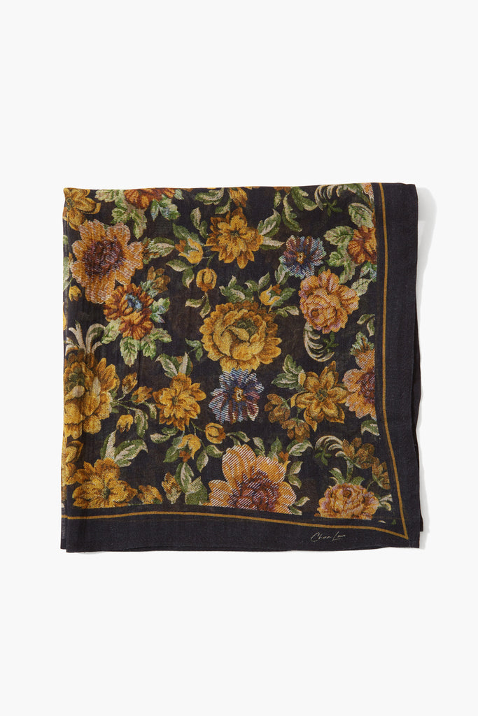 Chan Luu Vintage Floral Neckerchief